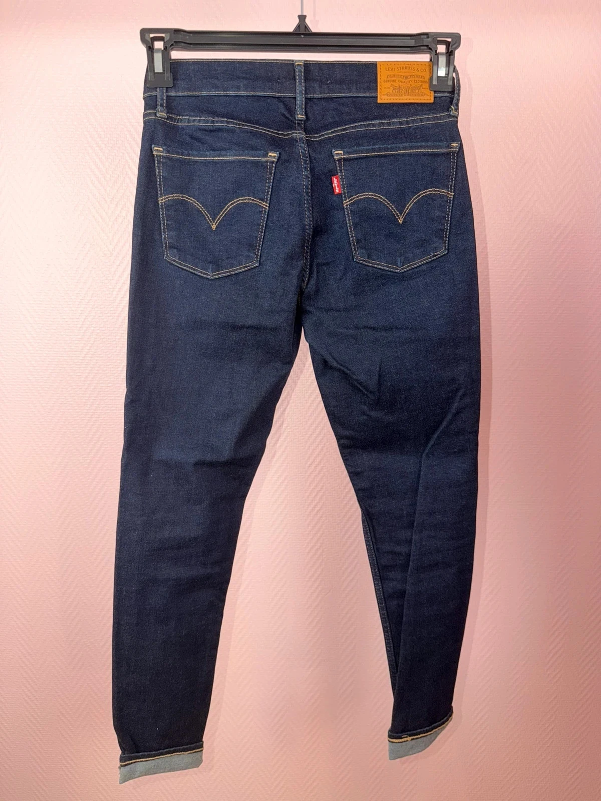 Jeans femme Levi's 710 super skinny taille 27 – photo 5